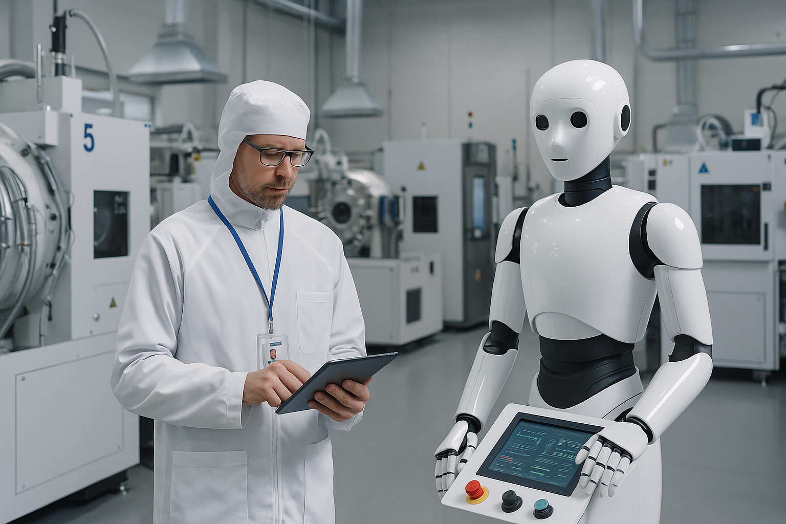 AI Robot Assistant visualization