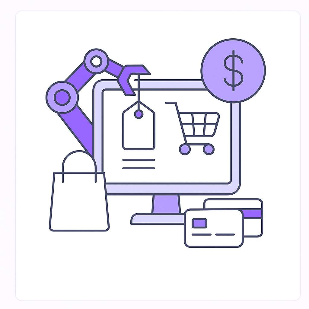 Retail & E-commerce AI solutions visualization
